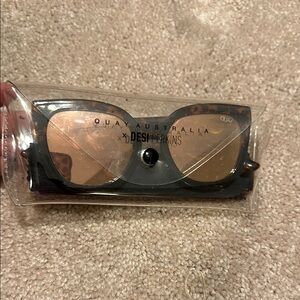 Quay Noosa Australia Black and Tortoiseshell Sunglasses